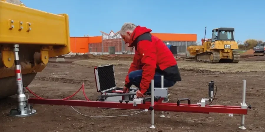 Illustrative image of Plate load test (PLT) in Bradford